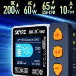 (Spot Goods)2023 New SkyRC B6ACneo Smart Charger DC 200W AC 60W Battery Balance Charger B6AC Neo Upgraded for B6ac V2 SK-100200